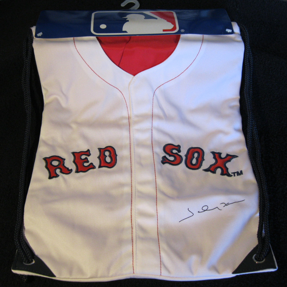Johnny Damon MLB #18 Red Sox Drawstring Backpack